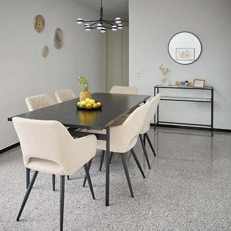 Idee Living: Penthouse Apartment Mit Parkplatz Weinheim Buitenkant foto